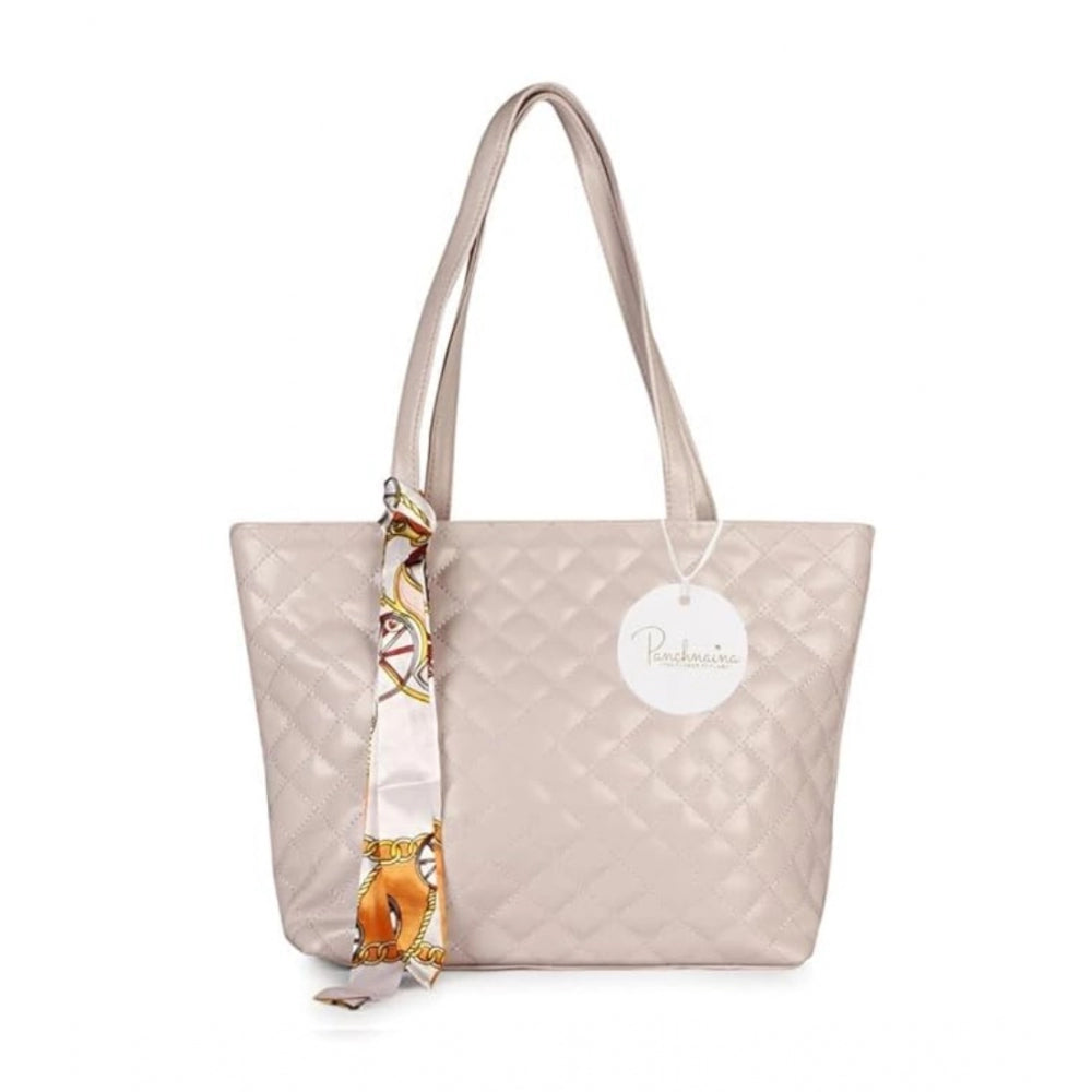 indoraa Women's Polyurethane Textured Shoulder Bag (lavender)