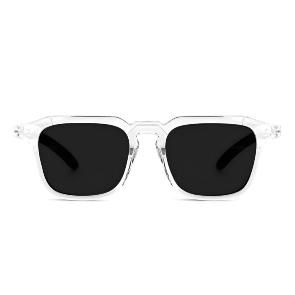 indoraa Pack Of 2 Classic Unisex UV400 Protection Sunglasses (White)