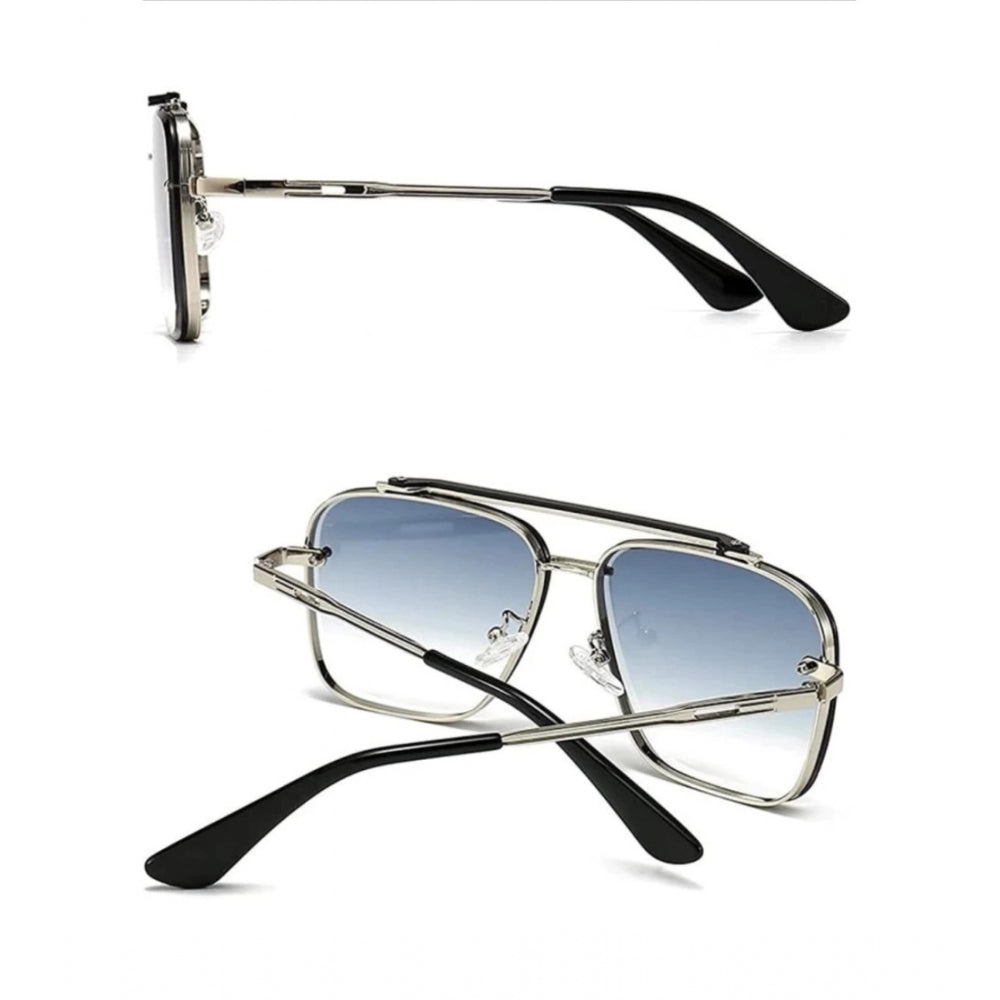 indoraa Classic Unisex UV400 Protection Sunglasses (Blue)