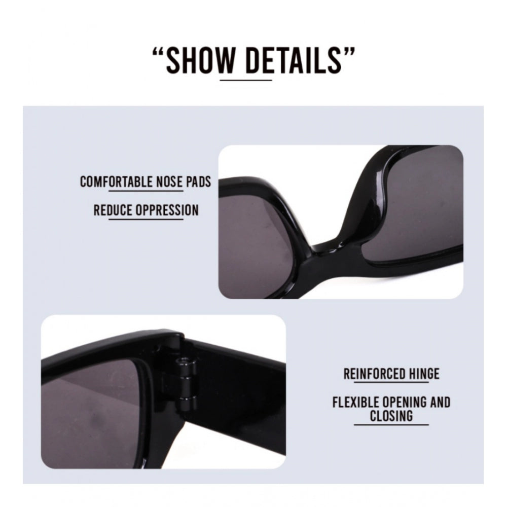 indoraa Pack Of 2 Classic Unisex UV400 Protection Sunglasses (MultiColor)