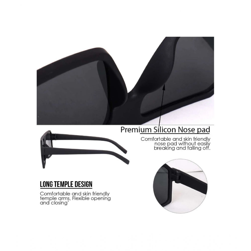 indoraa Pack Of 2 Classic Unisex UV400 Protection Sunglasses (MultiColor)