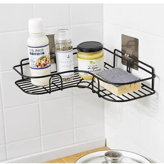 Cornerix™️Self Adhesive Metal Corner Storage Rack