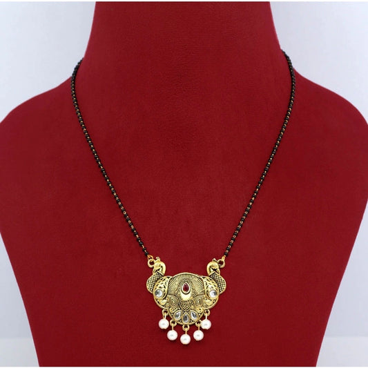 indoraa Women's Assorted Color 5 Piece Of Mangalsutra Combo