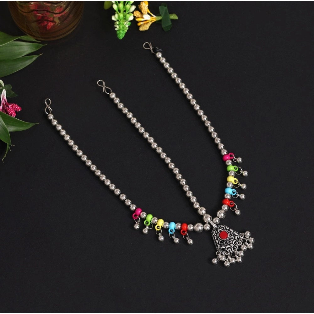 indoraa Women's Assorted Color Oxidised Matha Patti