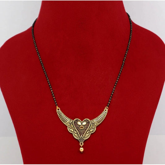indoraa Women's Assorted Color 5 Piece Of Mangalsutra Combo