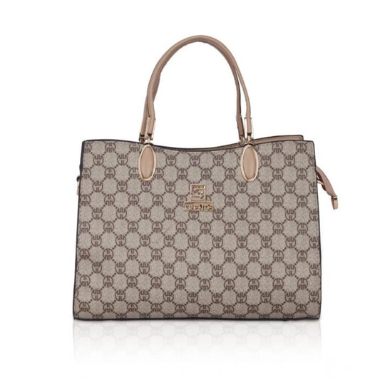 indoraa Women's Faux Leather Printed Handbag (Hilver)