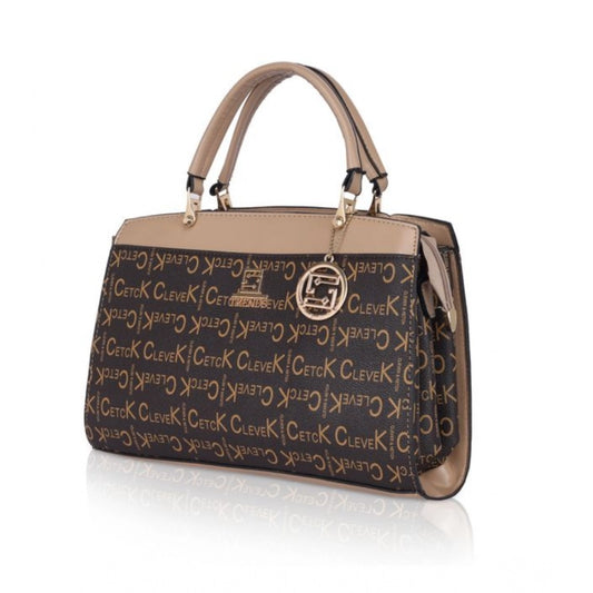 indoraa Women's Faux Leather Printed Handbag (Hilver)