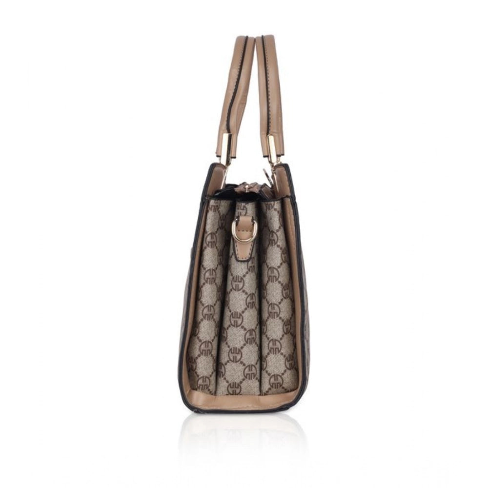 indoraa Women's Faux Leather Printed Handbag (Hilver)