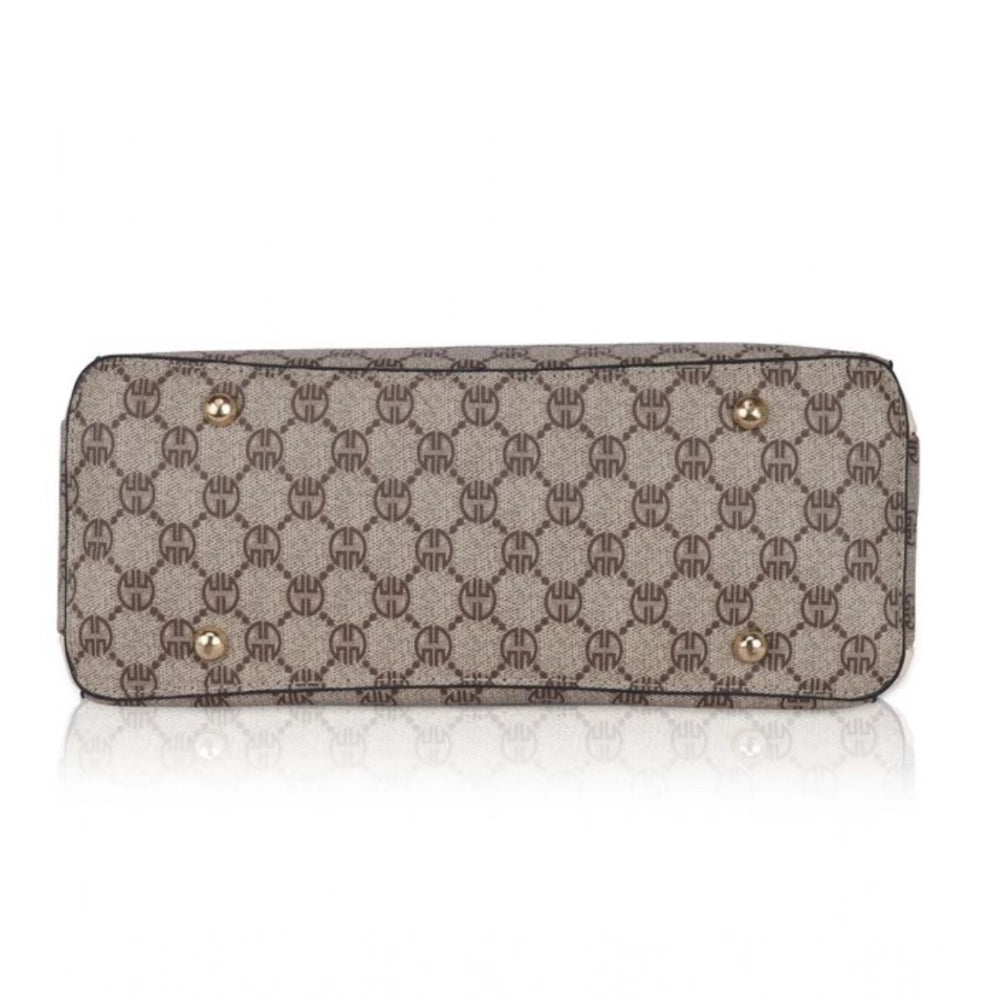 indoraa Women's Faux Leather Printed Handbag (Hilver)