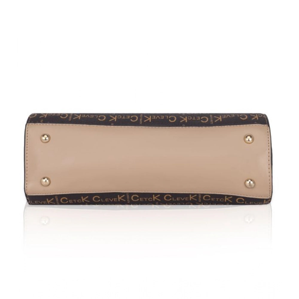 indoraa Women's Faux Leather Printed Handbag (Hilver)