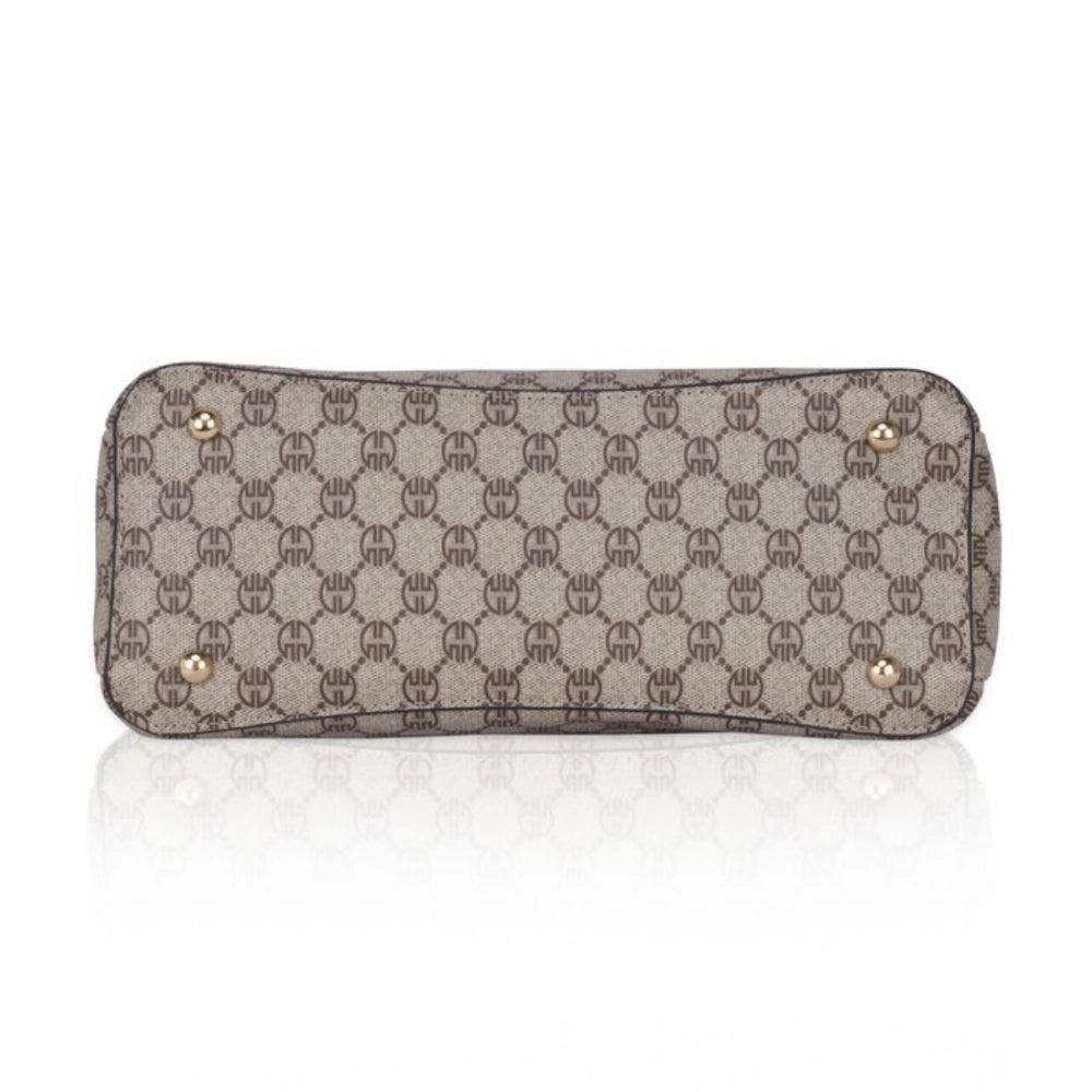 indoraa Women's Faux Leather Printed Handbag (Hilver)