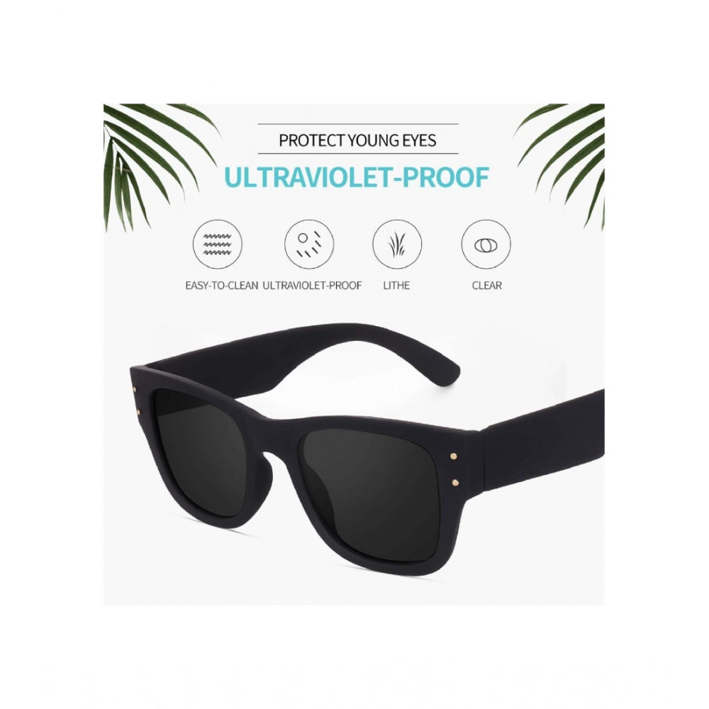 indoraa Pack Of 2 Classic Unisex UV400 Protection Sunglasses (MultiColor)