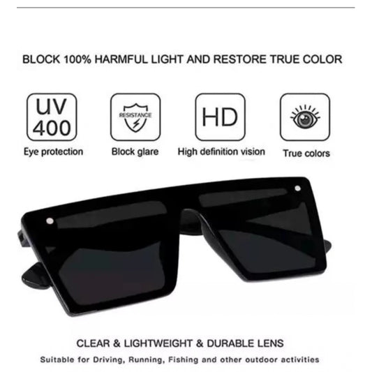 indoraa Pack Of 2 Classic Unisex UV400 Protection Sunglasses (MultiColor)