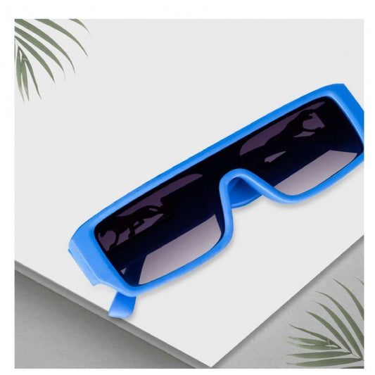 indoraa Classic Unisex UV400 Protection Sunglasses (Blue)