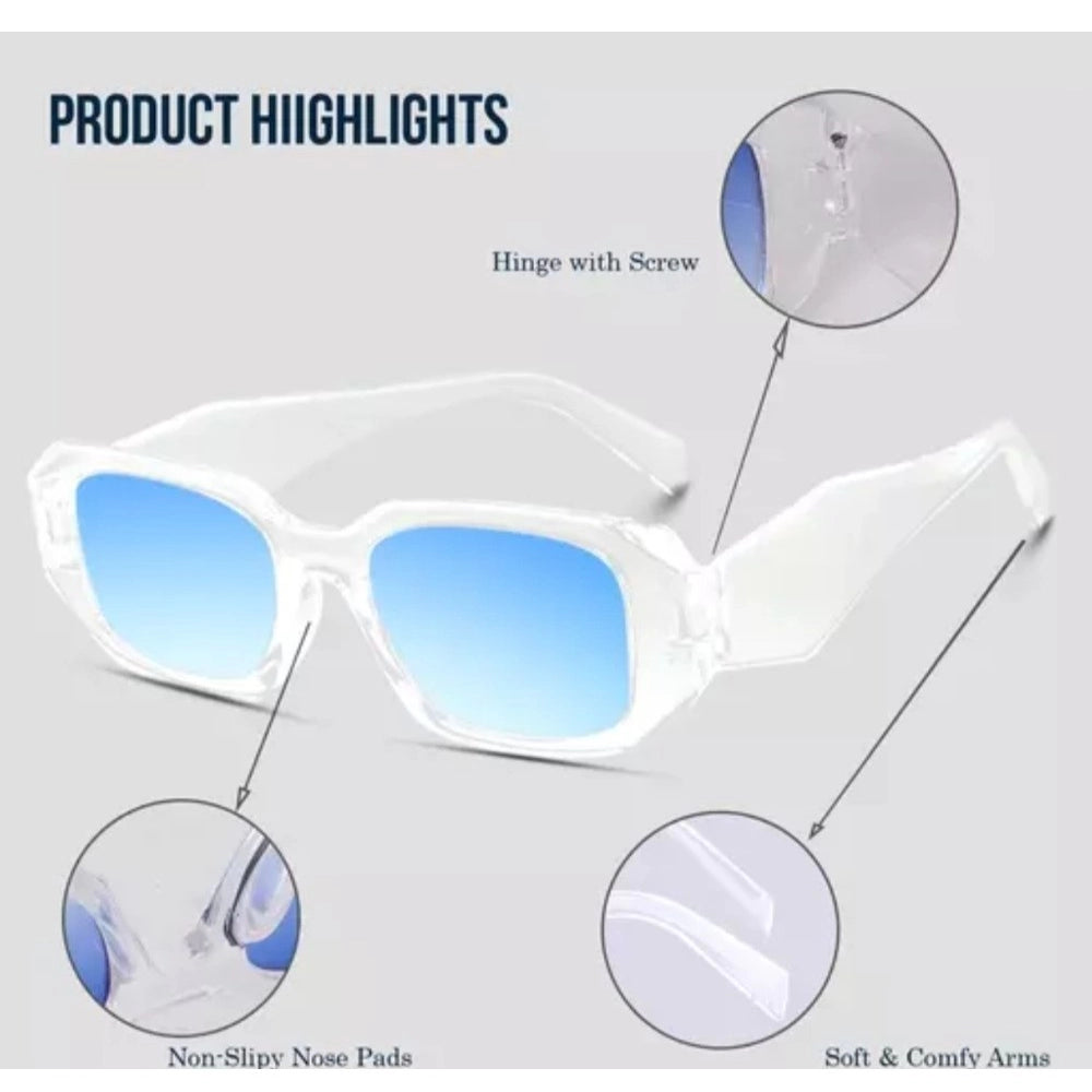 indoraa Pack Of 2 Classic Unisex UV400 Protection Sunglasses (MultiColor)