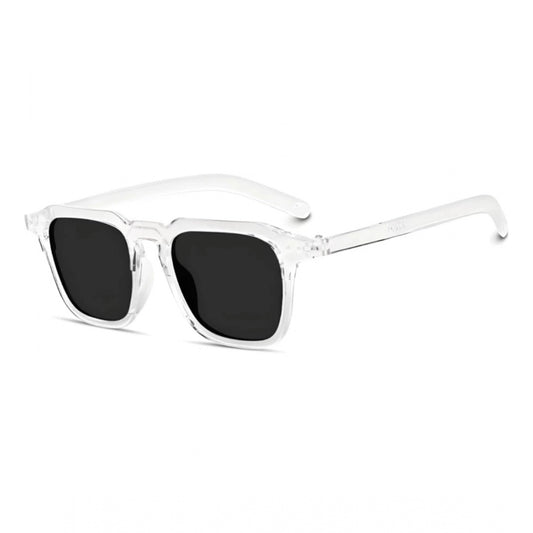 indoraa Pack Of 2 Classic Unisex UV400 Protection Sunglasses (White)