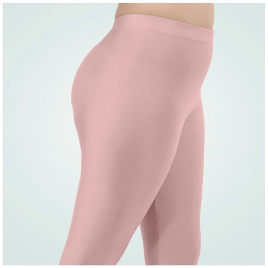 Indoraa Women's Cotton Blended Solid Shimmer Ankle leggings (Onion)